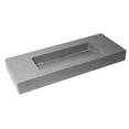 thumbnail image 1 of ALFI brand ABCO48R 48" Solid Concrete Rectangular Countertop Sink, 1 of 7