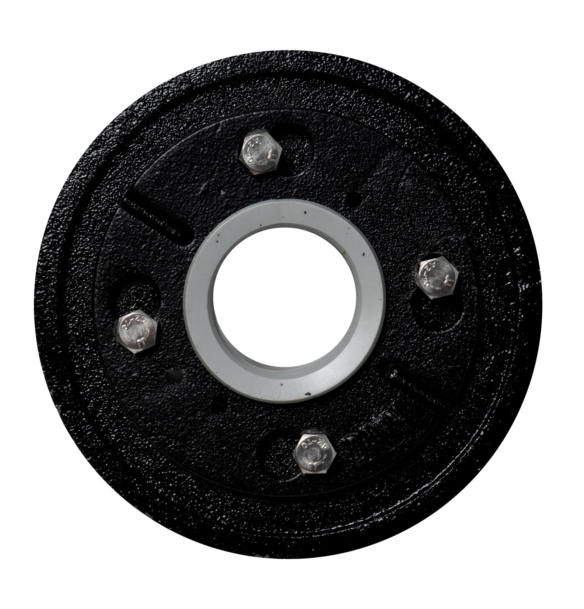 6.63'' Black Cast Iron Shower Drain Base