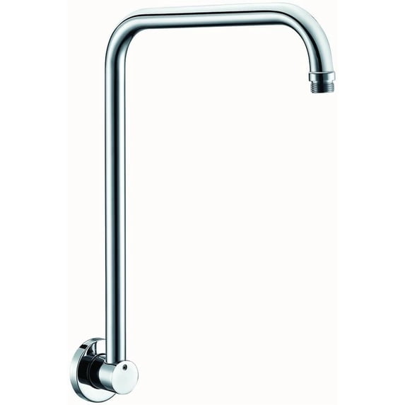 ALFI brand AB12GRW-PC Polished Chrome 12" Round Raised Wall Mounted Shower Arm