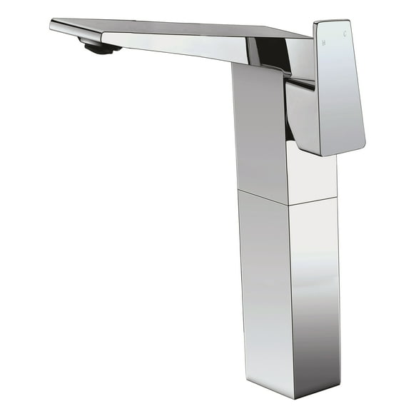 ALFI brand AB1475-PC Polished Chrome Single Hole Tall Bathroom Faucet