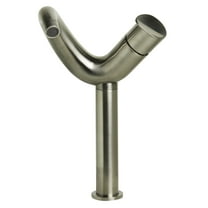 ALFI brand AB1570-BN Tall Wave Brushed Nickel Single Lever Bathroom Faucet