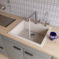 thumbnail image 1 of ALFI brand AB2420DI-B Biscuit 24" Drop-In Single Bowl Granite Composite Kitchen Sink, 1 of 10