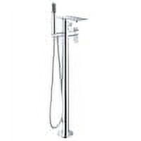 ALFI brand AB2875-PC Polished Chrome Free Standing Floor Mounted Bath Tub Filler