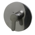 thumbnail image 1 of ALFI brand AB3001-BN Brushed Nickel Shower Valve Mixer with Rounded Lever Handle, 1 of 6