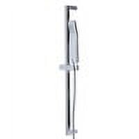 ALFI brand AB7606-PC Polished Chrome Sliding Rail Hand Held Shower Head Set with Hose