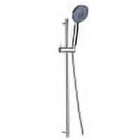 ALFI brand AB7938-BN Brushed Nickel Sliding Rail Hand Held Shower Head Set with Hose