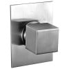 thumbnail image 1 of ALFI brand AB9209-BN Brushed Nickel Modern Square 3 Way Shower Diverter, 1 of 7