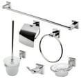thumbnail image 1 of ALFI brand AB9509-PC Polished Chrome 6 Piece Matching Bathroom Accessory Set, 1 of 12