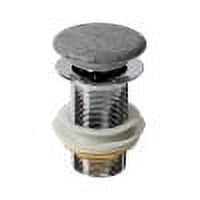 ALFI brand ABCO7055 Solid Concrete Gray Matte Cap Bathroom Sink Drain
