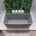 thumbnail image 1 of ALFI brand ABCO71TUB 71" Solid Concrete Rectangular Freestanding Bathtub, 1 of 10
