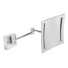 thumbnail image 1 of ALFI brand ABM8WLED-PC Polished Chrome Wall Mount Square 8" 5x Magnifying Cosmetic Mirror with Light, 1 of 7