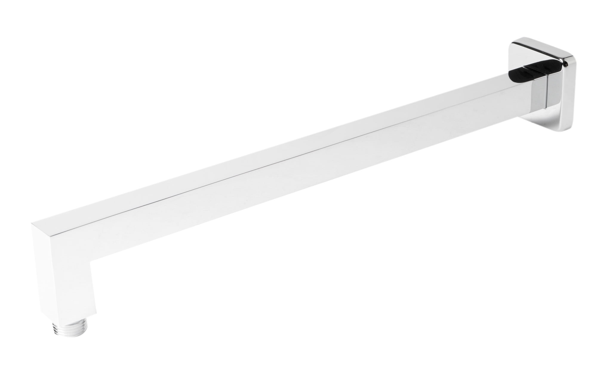 Polished Chrome 16" Square Wall Shower Arm
