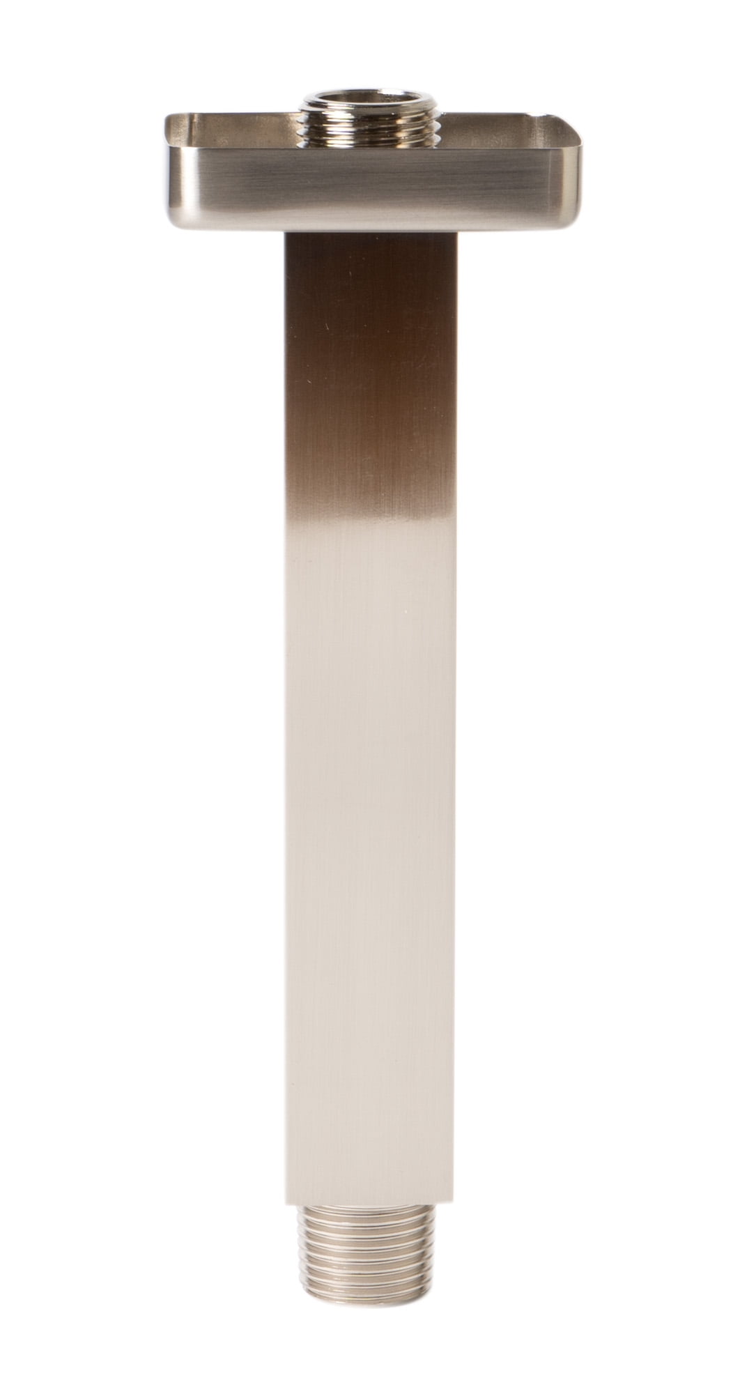 Brushed Nickel 6" Square Ceiling Shower Arm