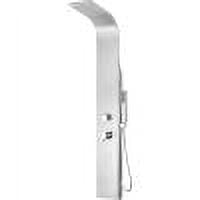 59'' Brushed Stainless Steel Shower Panel with Body Sprays