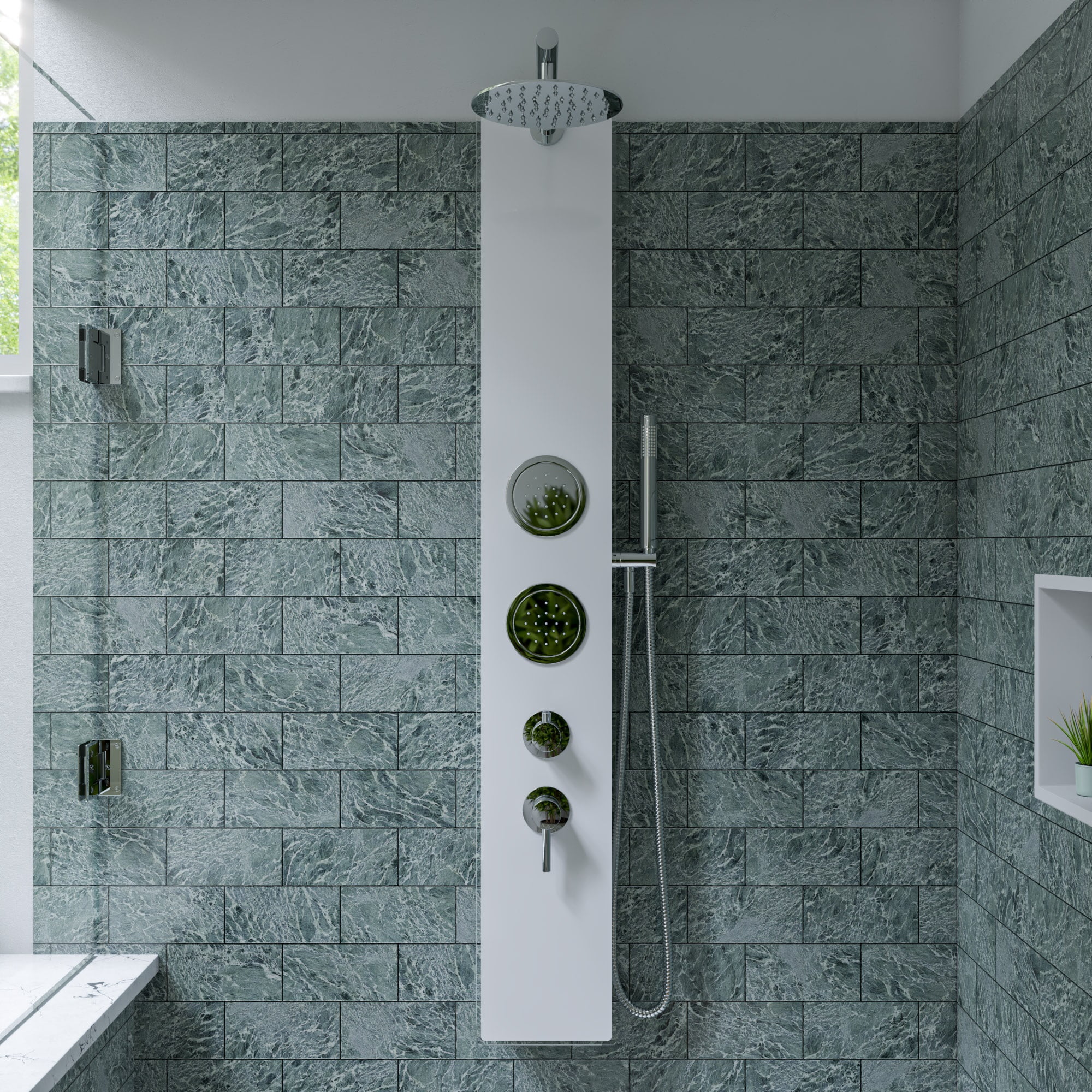 59'' Shower Panel with Adjustable Shower Head