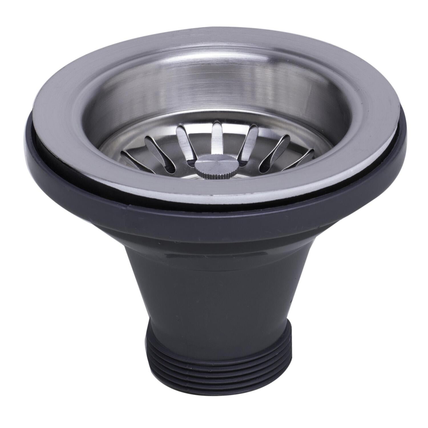3.5'' Brushed Stainless Steel Basket Strainer Drain