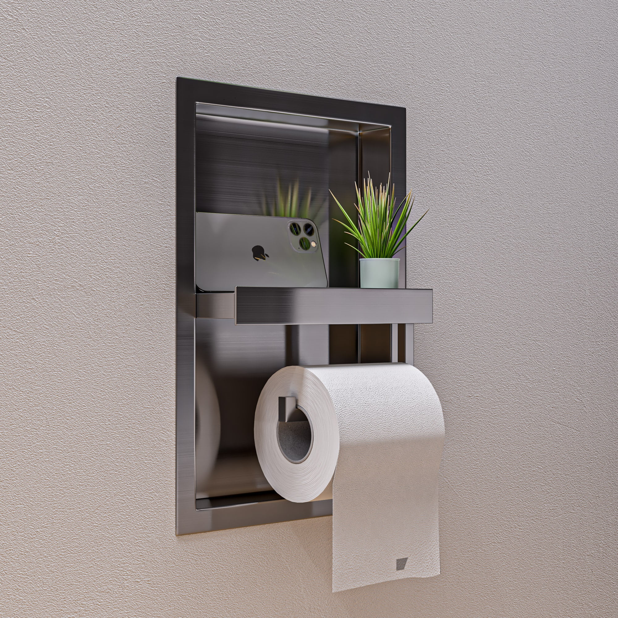 Recessed Toilet Paper Holders