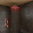 thumbnail image 1 of ALFI brand LED16S-BN Brushed Nickel 16" Square Multi Color LED Rain Shower Head, 1 of 8