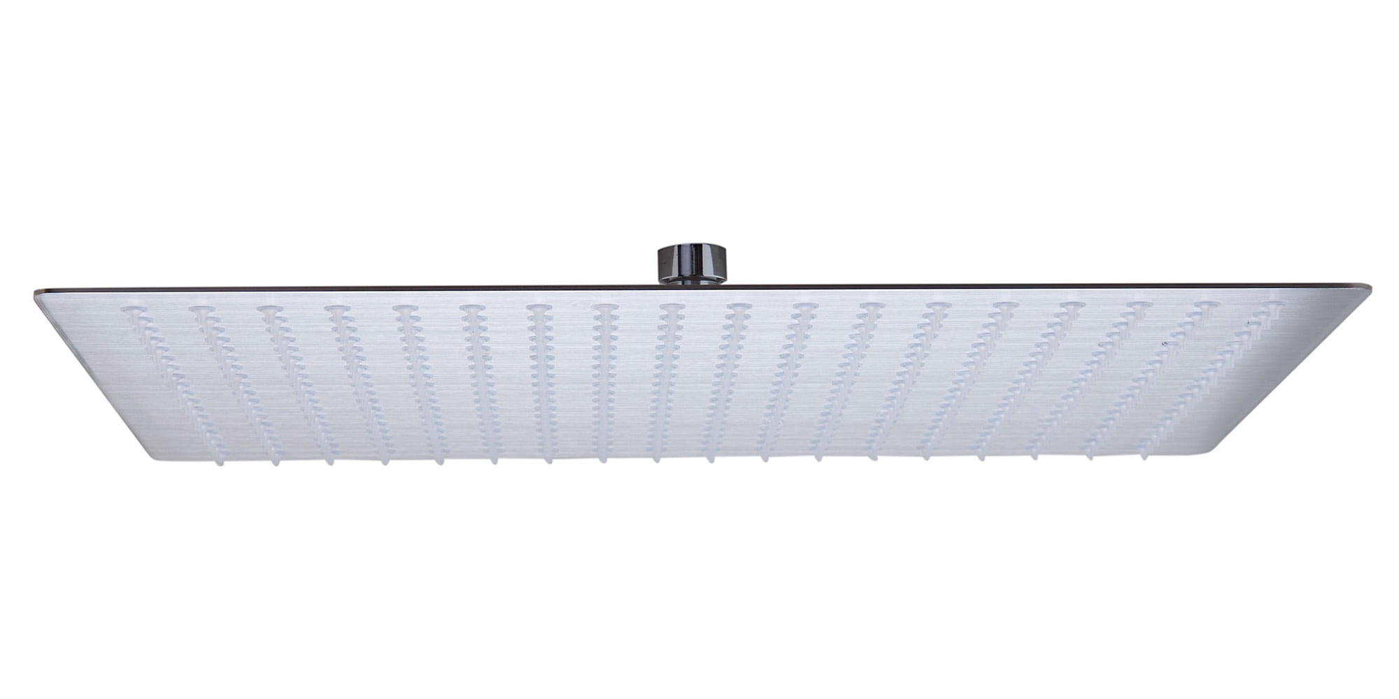 Ultra Thin Brushed Stainless Steel 16" Square Rain Shower Head
