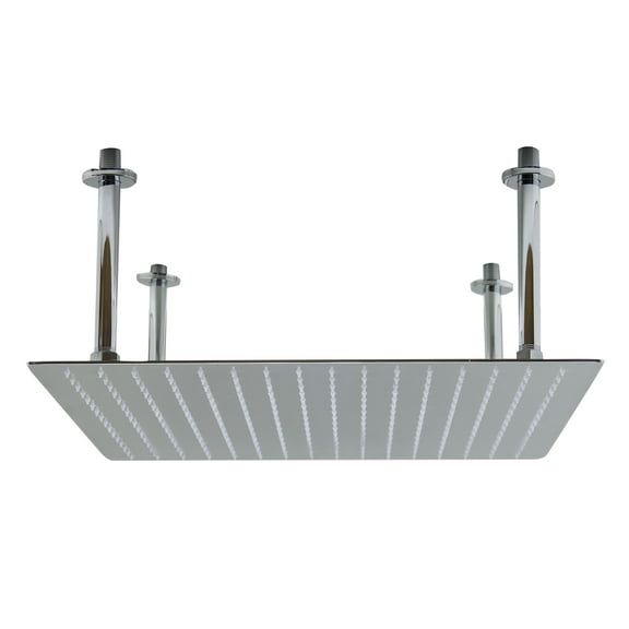 ALFI brand RAIN20S-PSS 20" Square Polished Solid Stainless Steel Ultra Thin Rain Shower Head