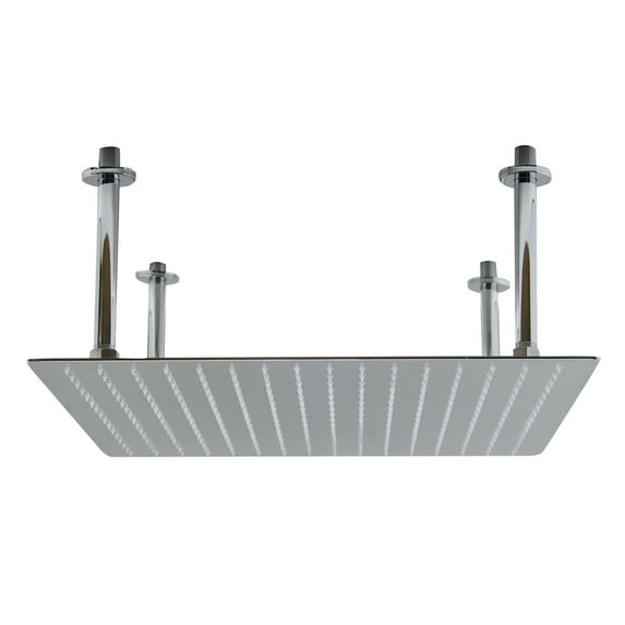 ALFI brand RAIN20S-PSS 20" Square Polished Solid Stainless Steel Ultra Thin Rain Shower Head