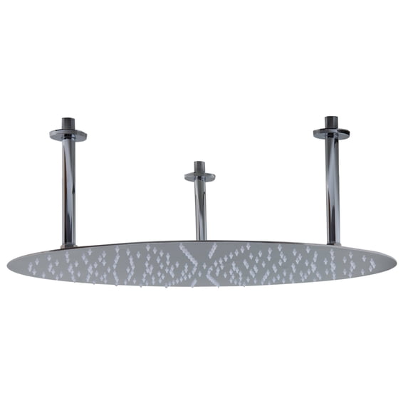ALFI brand RAIN24R-PSS 24" Round Polished Solid Stainless Steel Ultra Thin Rain Shower Head