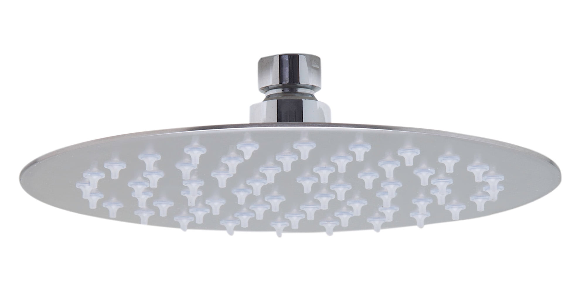 Solid Brushed Stainless Steel Round Rain Shower Head