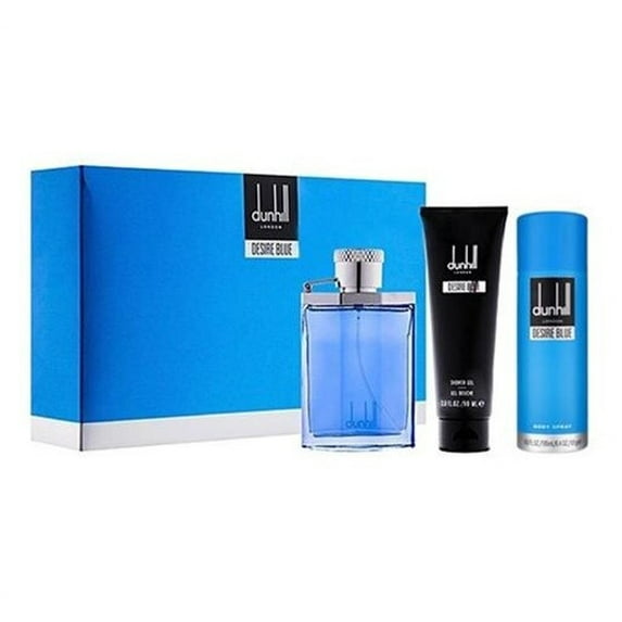 ALFRED DUNHILL DESIRE BLUE DESIRE BLUE/ALFRED DUNHILL SET (M) IN GIFT BOX