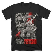 GILDAN ALFRED HITCHCOCK PSYCHO HORROR MOVIE T SHIRT