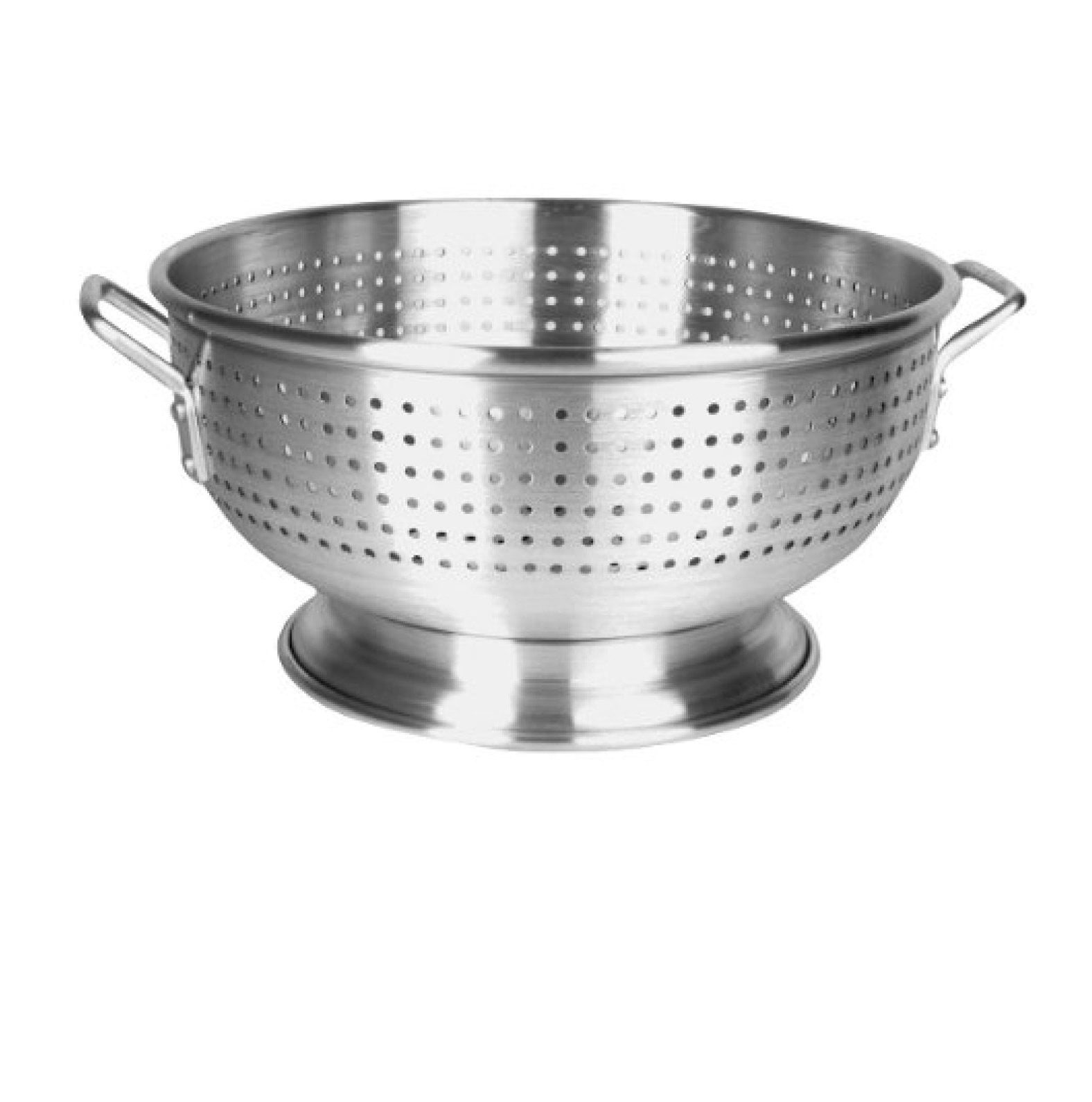 ALHDCO002, 12 Quart Heavy Duty Aluminum Colander, Pasta Strainer ...