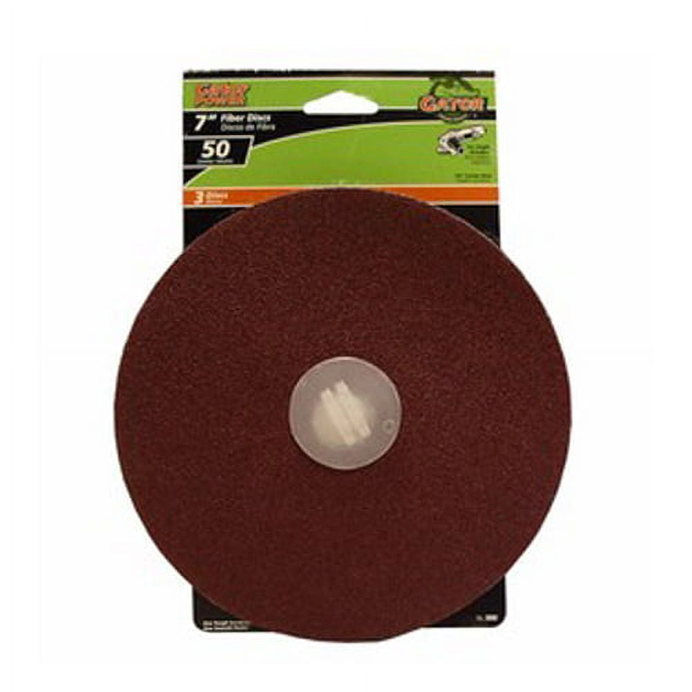 ALI Industries 3245 GLD 80 Grit 6-Inch Stick-On Sanding Discs – Resin Bond For Wood, Metal, Drywall