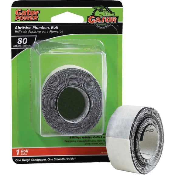 ALI INDUSTRIES 4735 80 Grit Sand Roll, 1-Inch x 10-Inch