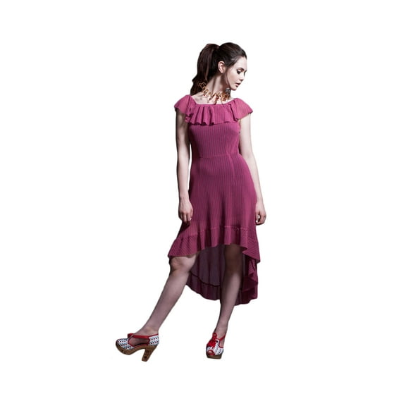 ALICE'S PIG Women's Brigitte's Boogaloo Dress, Pink, US 8