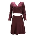 thumbnail image 1 of ALICE'S PIG Women's Ruby's Red 2 Piece Set, Burgundy, US 6, 1 of 2
