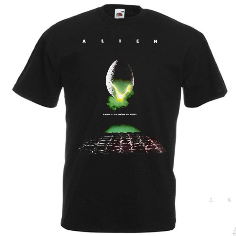 ALIEN 1 Movie Poster T shirt Black all sizes NOSTROMO - Walmart.com