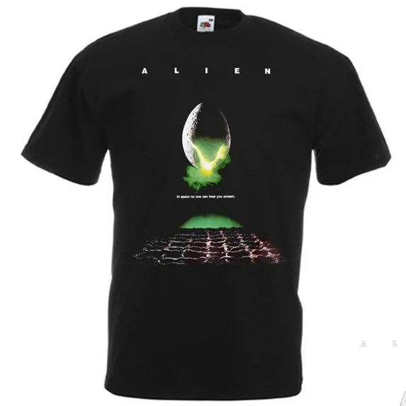 ALIEN 1 Movie Poster T shirt Black all sizes NOSTROMO - Walmart.com