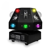 ALIEN 4 IN 1 RGBWY LED Moving Head Beam Point Rainbow Green DJ Disco Party Dance Wedding Bar Stage Lighting Effect ,Easy to Carry