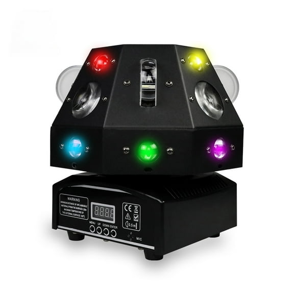 ALIEN 4 IN 1 RGBWY LED Moving Head Beam Point Rainbow Green DJ Disco Party Dance Wedding Bar Stage Lighting Effect ,Easy to Carry