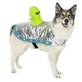thumbnail image 1 of Vibrant Life Halloween Alien Costume for Dogs, Lime Green, Extra Large, 1 of 7