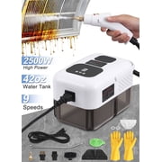 ALILYY Steam Cleaner 2500W Handheld Steam Cleaner for Home,Steamer for Cleaning with 42oz Water Tank,6 Cleaning Attachments for Cleaning Stubborn Stains,Grease,