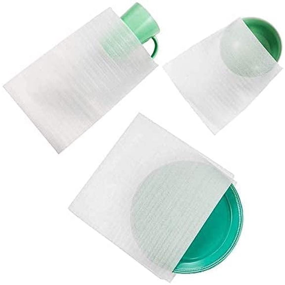 ALIN 60 Cushion Foam Pouches, Moving Wrap Protect Mug, Cup, Glasses, China, and Dishes, Packing Supplies, Cushioning Supplies for