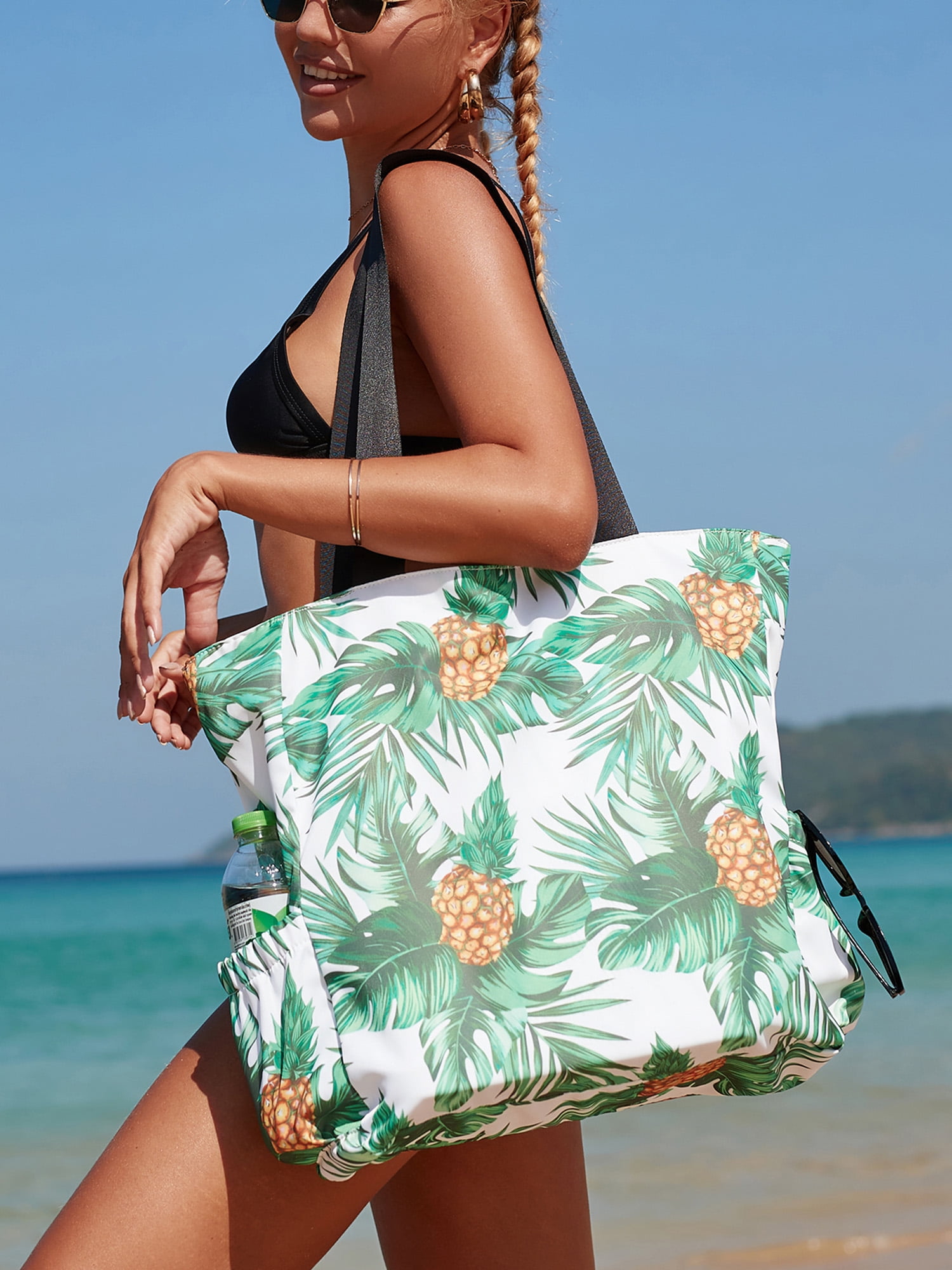 ALING Large Waterproof Shoulder Bag Trendy Fashion Tote for