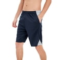 thumbnail image 1 of ALING Men's And Big Men's Athletic Shorts With Pocket Quick Dry Active Performance Shorts,Drawstring Mens Workout Running Shorts For Gym Tennis Basketball Outdoor Sports, 1 of 6