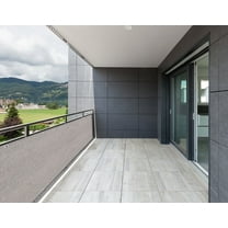 ALION 3ft x 11ft Smoke Tan 100% Virgin High-Density Polyethylene Outdoor Panel Privacy Screens