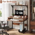 thumbnail image 1 of ALISENED 31.5" Computer Desk,Space-Saving Office Desk, Study Table, Writing Desk, and Workstation for Home Office,Study,Bed Room, 1 of 11