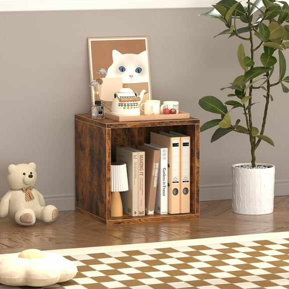 ALISENED Cube Storage Organizer Stackable Cubes for Home Books Clothes Toy, Bookcase, Modular Cubby