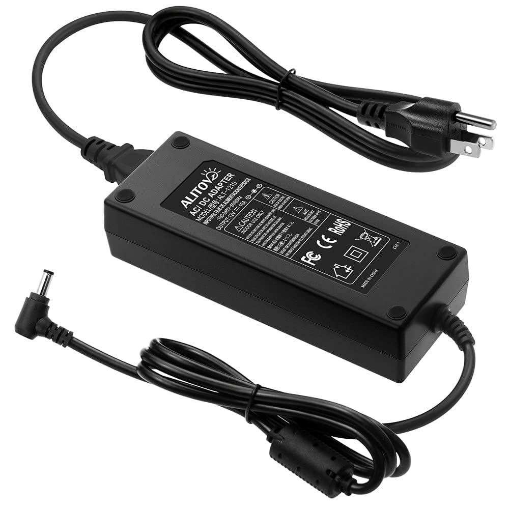 12V 10A Voedingsadapter – AC 100-240V Naar DC 12V, 240W, Met 5,5x2,5mm Jack, Geschikt Voor LED-strips, Camera's, Monitors, Routers En Printers