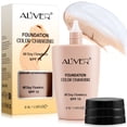 thumbnail image 1 of ALIVER Color Changing Foundation SPF15, Liquid Foundation Full Converage,Long Lasting Makeup,Match Your Skin Tone 30ml/1Floz, 1 of 10