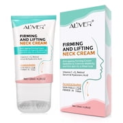 ALIVER Firming & Lifting Neck Cream with Retinol and Collagen, Anti Aging Moisturizer for Wrinkles, Double Chin Reducer & Skin Tightening Cream, 4.2 fl.oz