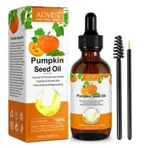 ALIVER Pumpkin Seed Oil, Skin Care, Hair Care, Scalp Massage & Body Massage, 100% Pure & Natural, Cold Pressed, Cruelty Free, 2.02 fl oz